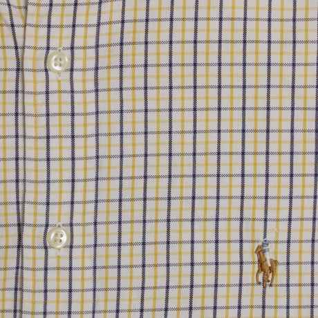 POLO RALPH LAUREN USED CHECK L/S SHIRTS
