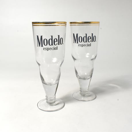 USED "MODERO ESPECIAL" BEER GLASS
