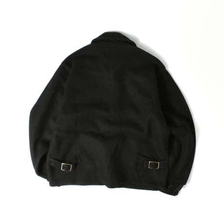 DEADSTOCK 70'S "MELTON" WOOL ZIPUP JACKET