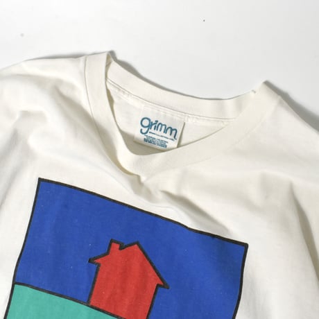 USED 90'S "GRIMM / LIVING ON THE EDGE" T-shirt