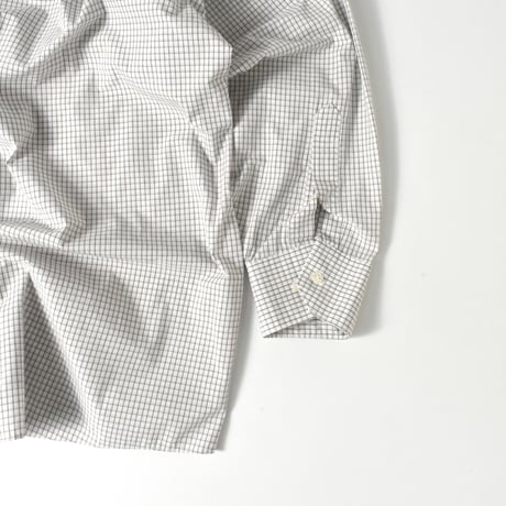 USED 90-00'S "GEOFFREY BEENE" PLAID L/S SHIRT