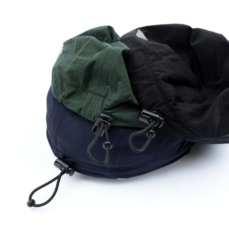 DDQS "NYLON LONG BILL CAP" Made by LANNS