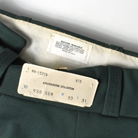 DEADSTOCK 70'S "POINTER BRAND" WORK PANTS