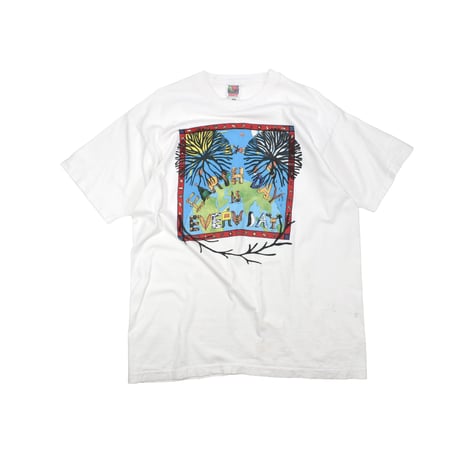 USED 90'S "EARTH DAY IS EVERY DAY" T-shirt