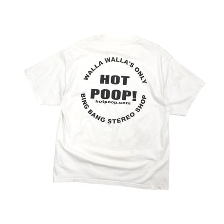 USED "HOT POOP" T-shirt