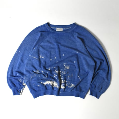 VINTAGE UNKNOWN PAINTED RAGLAN SWEAT