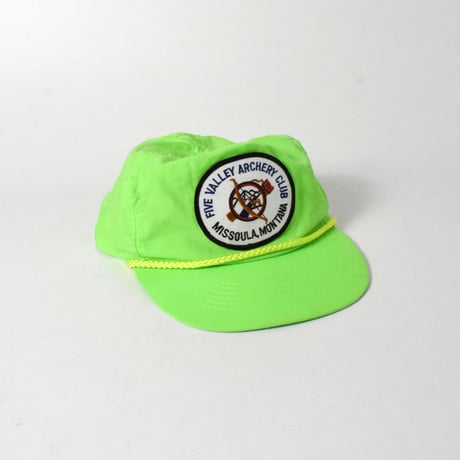 USED 90’S "FIVE VALLEY ARCHERY CLUB" CAP