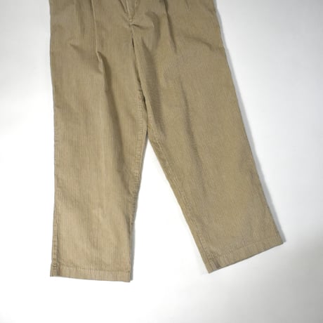 USED "TFW" 2-TUCK CORDUROY PANTS