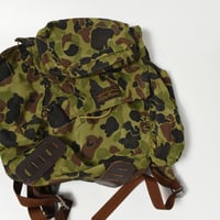 USED 80’S "EDDIE BAUER" CAMO BACKPACK