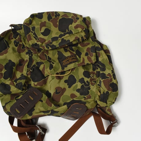 USED 80’S "EDDIE BAUER" CAMO BACKPACK