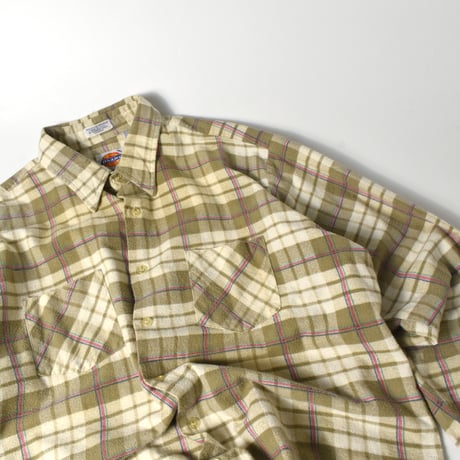 USED 80’S "DICKIES" FLANNEL SHIRT