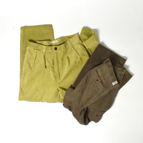 NOROLL "THICKWALK CORDS PANTS"