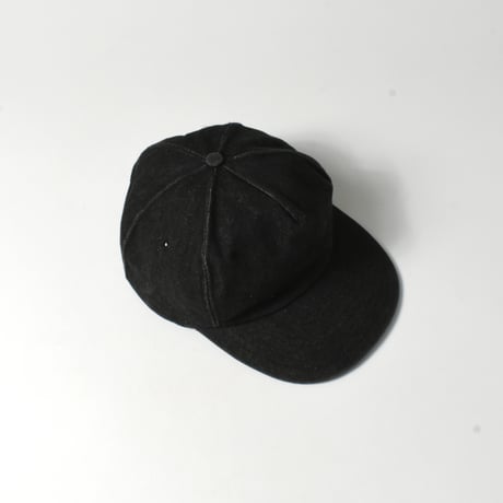 USED 90’S "NISSUN" BLACK DENIM CAP