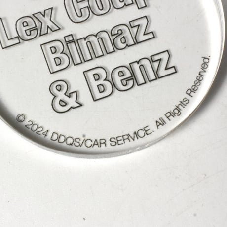 CAR SERVICE x DDQS "THEME" KEYCHAIN