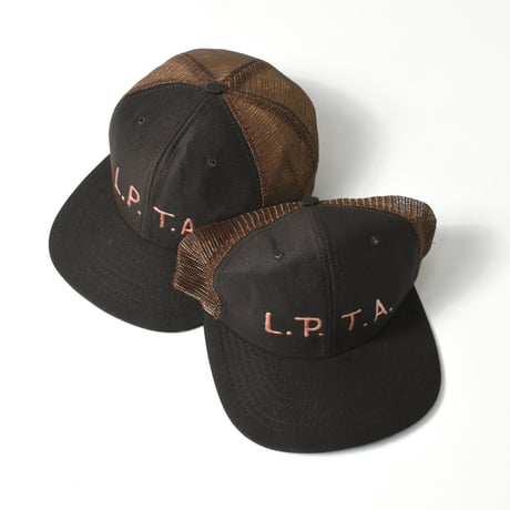 USED 80'S "L. P. T. A. / NEW ERA" MESH CAP