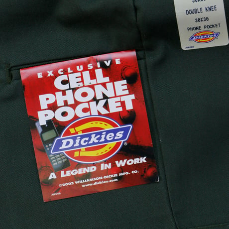 DICKIES DOUBLE KNEE PANT / OLIVE GREEN