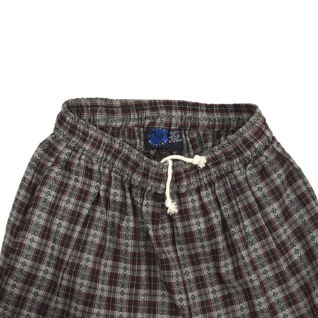 NOS "SURF ODYSEEY" EASY PLAID SHORTS