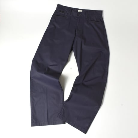 USED "CALVIN KLEIN JEANS" WAXED COTTON PANTS