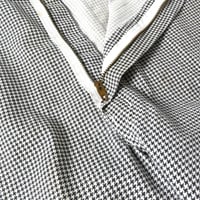 USED "BEST" HOUDSTOOTH PATTERN WORK PANTS