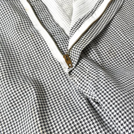 USED "BEST" HOUDSTOOTH PATTERN WORK PANTS