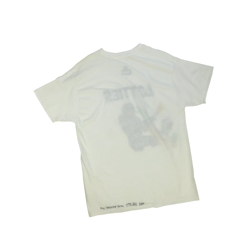 Lotties mike gigliotti ハンドペイント Tシャツ Lotties mike gigliotti ハンドペイント Tシャツ 伝説のスケート