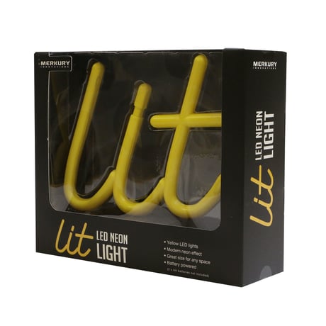 "LIT" LED LIGHT