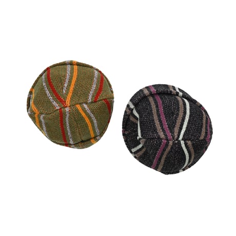 NOROLL "WASHBLE STRIPE BEANIE"