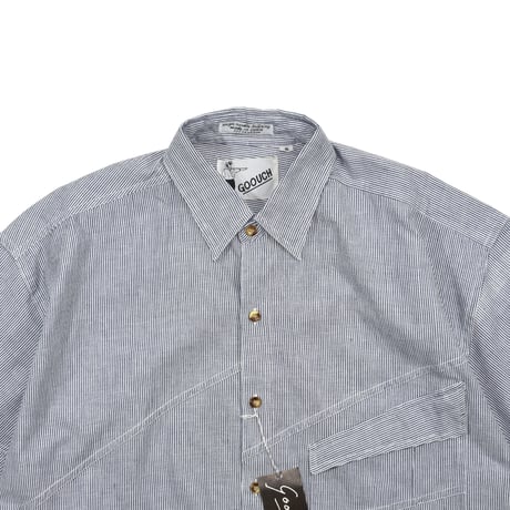 NOS "GOOUCH" STRIPE SHIRT