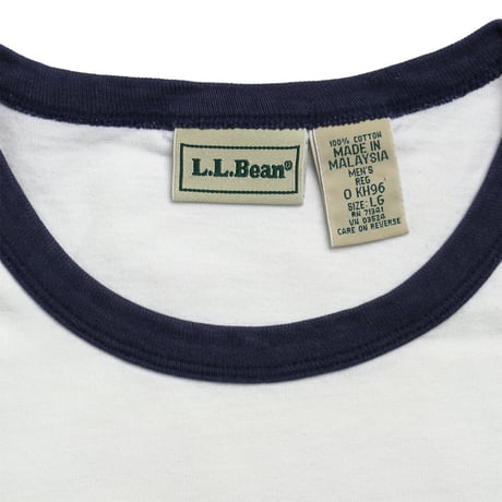 USED "L.L. BEAN" TRIM T-shirts