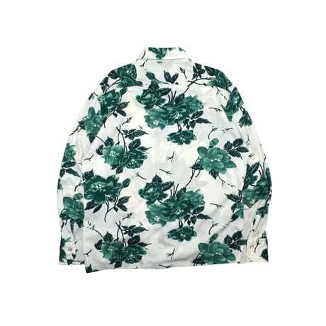 USED 90'S "SPIEGEL" FLORAL NYLON SHIRT