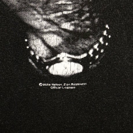 "WILLIE NELSON" USED T-shirt