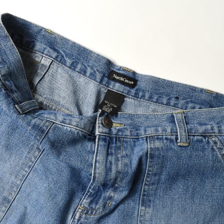 USED "NORTH CREST" DENIM SHORTS