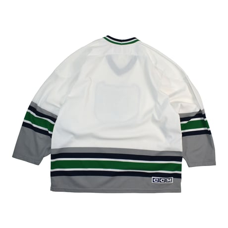 USED 90'S "OLD CCM / HARTFORD WHALERS" HOCKCEY JERSEY