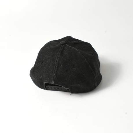 USED 90’S "NISSUN" BLACK DENIM CAP
