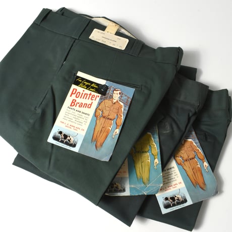 DEADSTOCK 70'S "POINTER BRAND" WORK PANTS