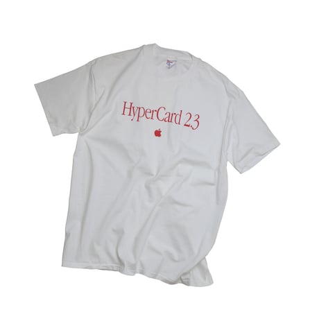 DEAD STOCK "APPLE / HYPER CARD 2.3" T-shirt