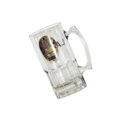 USED "L.A.P.D" BEER MUG