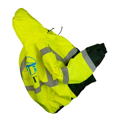 USED "TTI" REFLECTOR DOWN JACKET