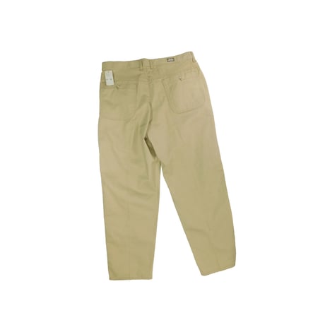 80'S DEAD STOCK "LEE CASUALS" RELAXED FIT COTTON PANTS