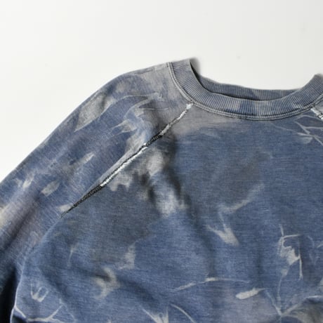 USED 80'S "SPORTSWEAR" OVER DYED CREWNECK SWEAT