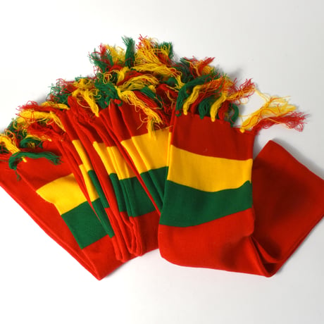 NOS UNKNOWN FRINGE RASTA SCARF