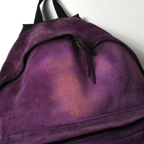 USED 80'S "EASTPAK" SUEDE BACKPACK