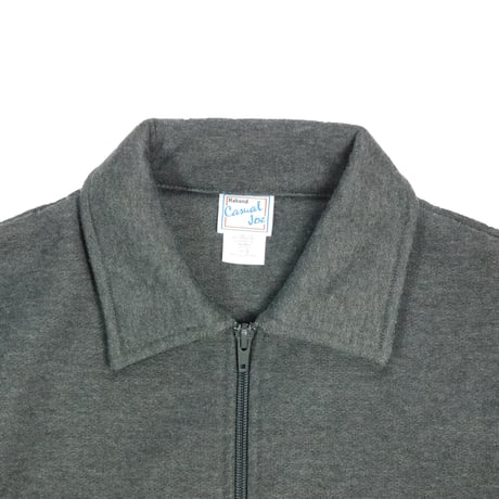 USED "CASUAL JOE" POLYCOTTON ZIP UP SHIRT
