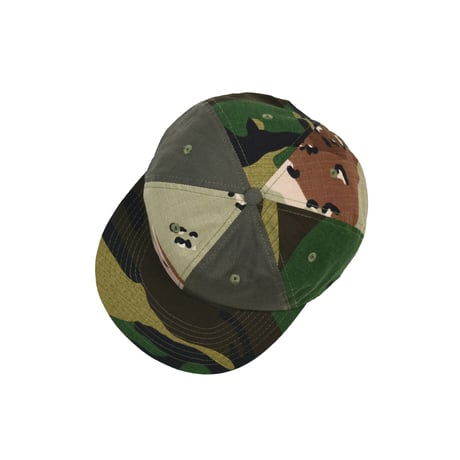 CAMO CRAZY PATTERN  SNAPBACK CAP