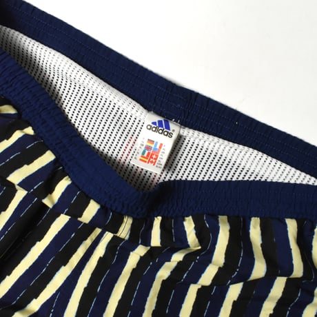USED "ADIDAS" STRIPE SWIM SHORTS