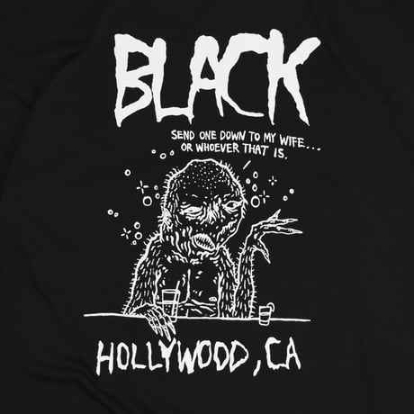USED "BLACK BAR" official merch / DESIGNED by NECK FACE”  T-shirt