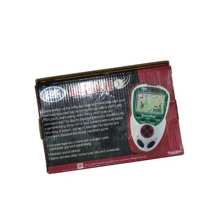 "FOX SPORTS" BASEBALL ELECTRONIC HANDHELD GAME