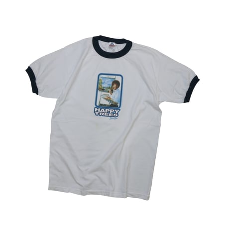 BOB ROSS DEAD STOCK RINGER T-shirt
