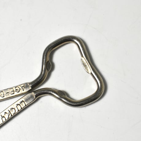 USED "LUCKEY LAGER" AGE-DATED BEER BOTTLE OPENER