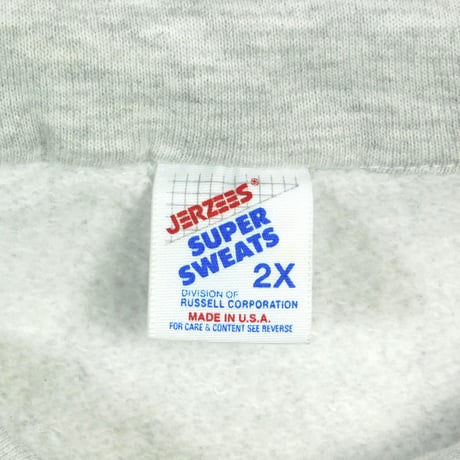 DEAD STOCK "SLUGGERS" HALF ZIP SWEAT